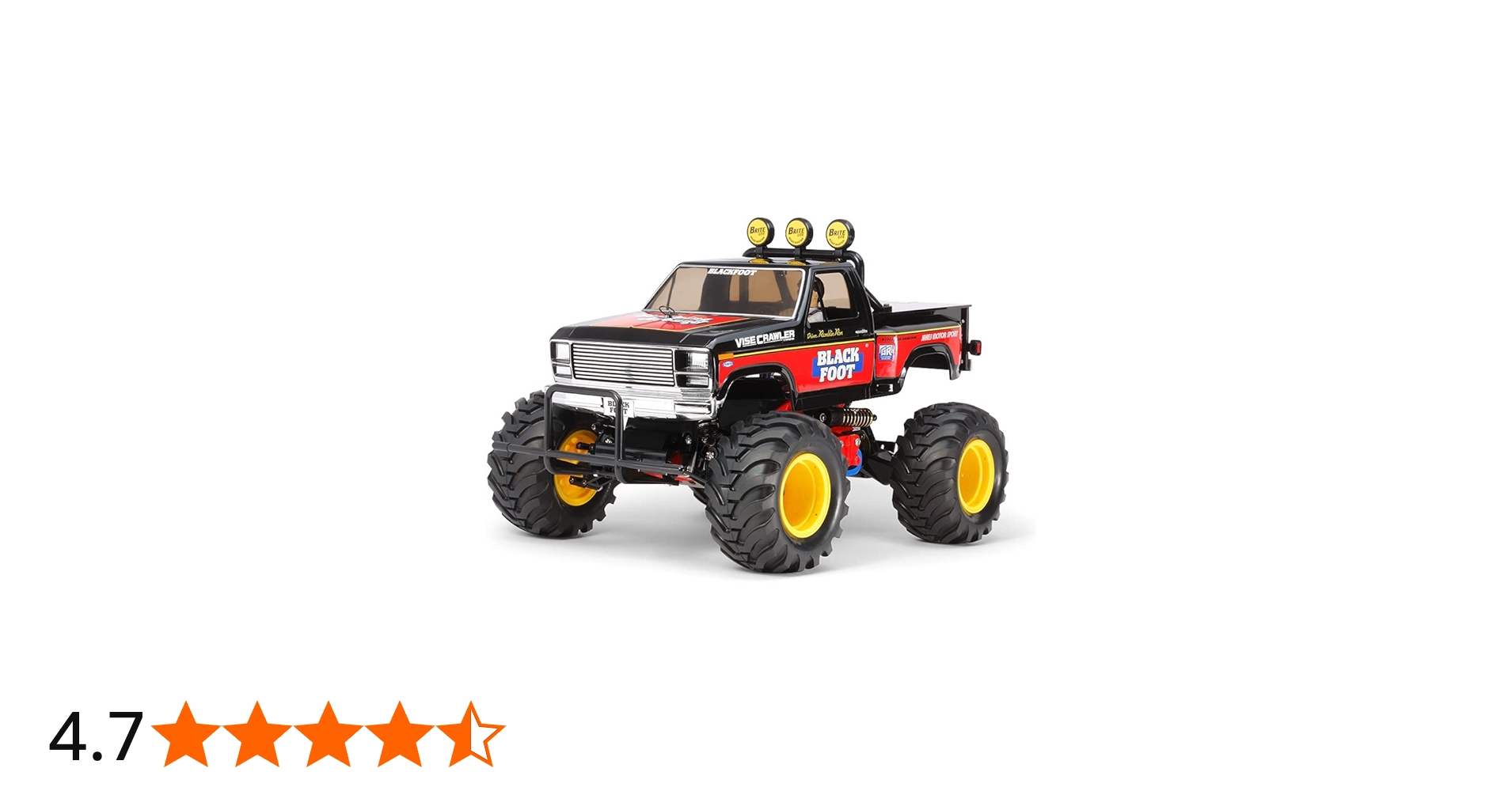 Amazon.co.jp: タミヤ 1/10 ブラックフット 2輪駆動 2016 TAM58633A