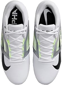 Amazon.com | Nike Alpha Menace 4 Pro Football Cleats White