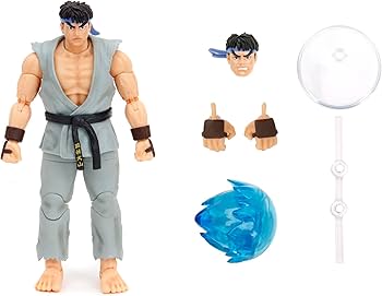 Amazon.co.jp: Jada ToysストリートファイターII 6インチ リュウ
