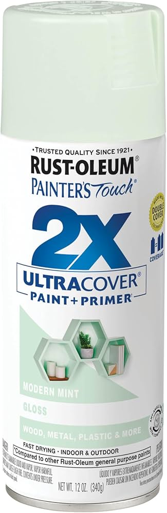 Rust-Oleum 329200 Painter's Touch 2X Ultra Cover Spray Paint, 12