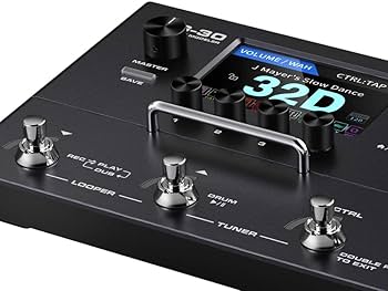 Amazon.com: NUX MG30 Guitar Multi-Effects Pedal Guitar/Bass