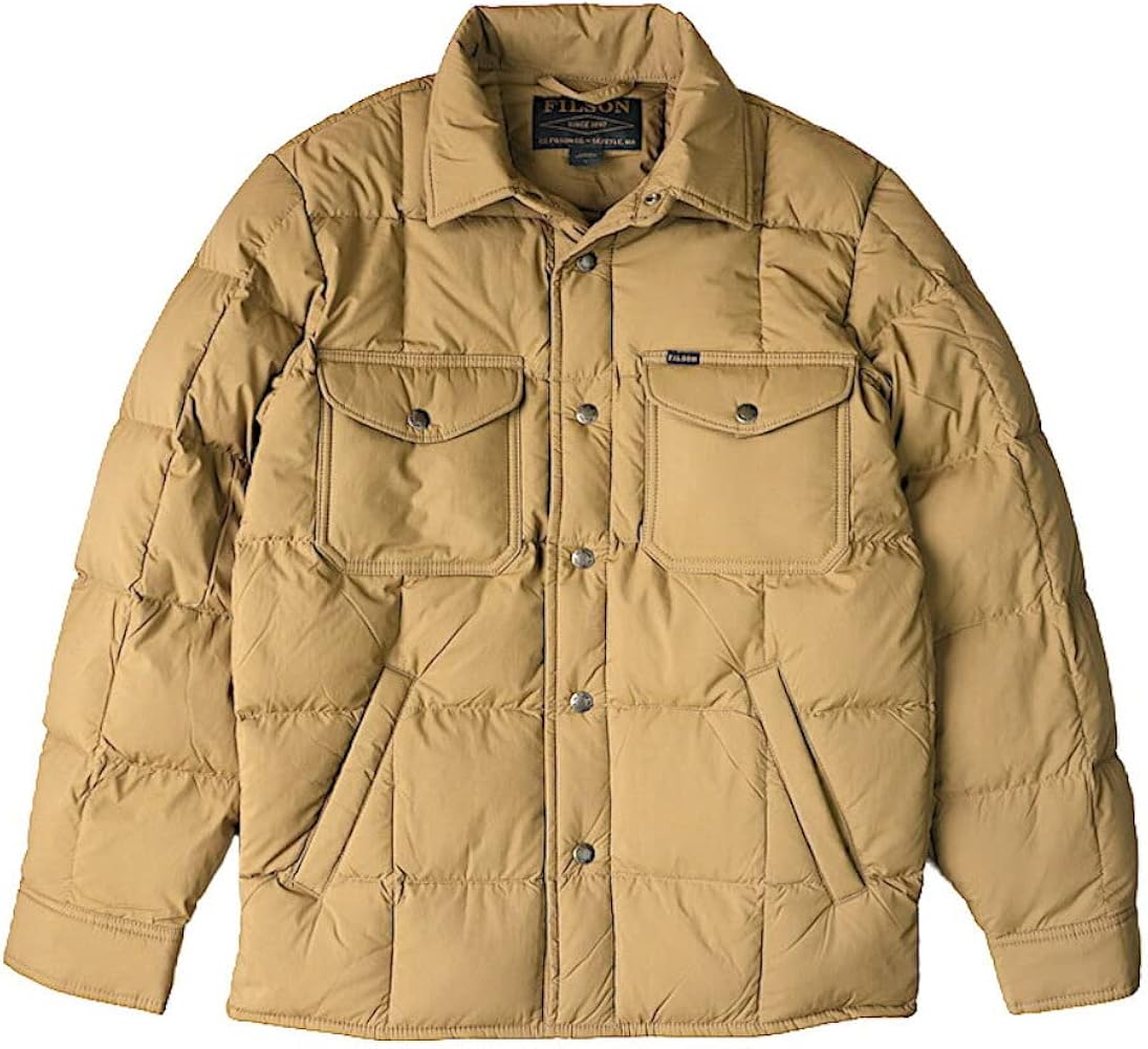 Amazon | [フィルソン] 20202578 LIGHTWEIGHT DOWN JAC-SHIRT ライト