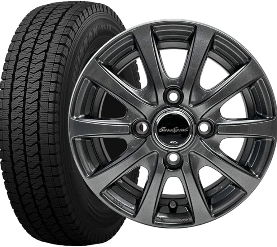 Amazon | (タイヤ) ブリヂストン ブリザック VL10 145/80R12 LT