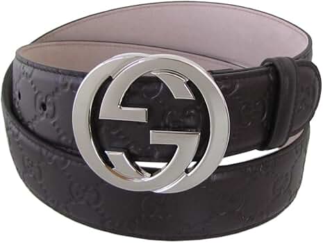 Amazon | グッチ GUCCI ベルト 90サイズ GGレザー グッチシマ インター
