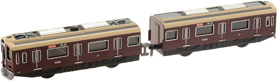 Amazon.co.jp: ミニサウンドトレイン 阪急電車9000系 : おもちゃ