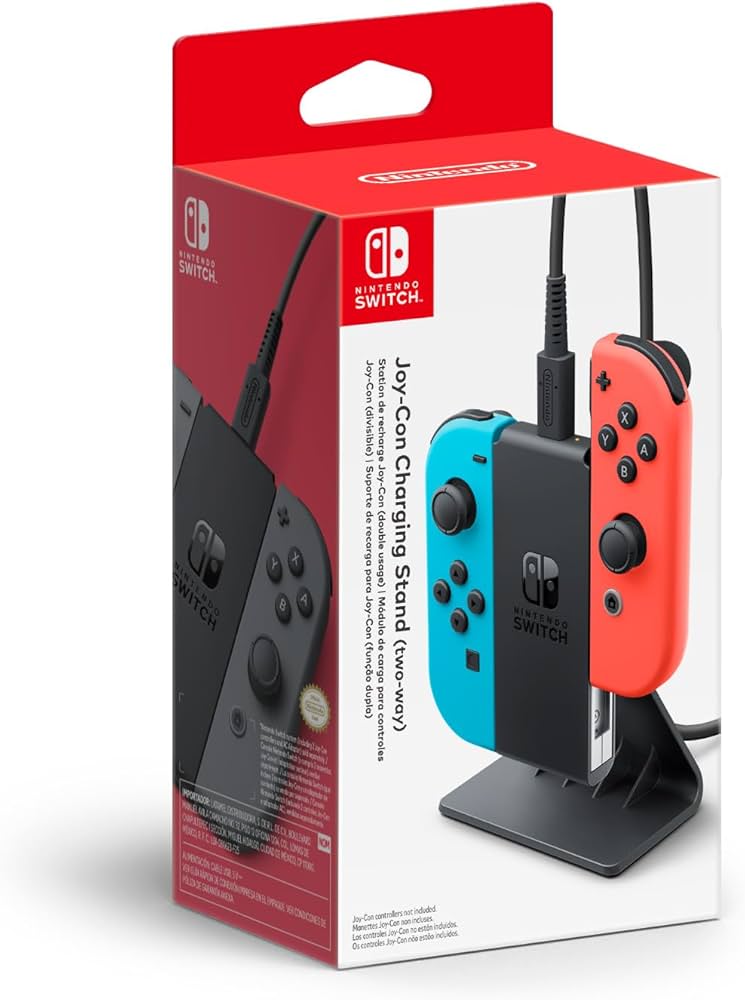 Carregador Nintendo Switch Joy-Con Charging Stand (two-way