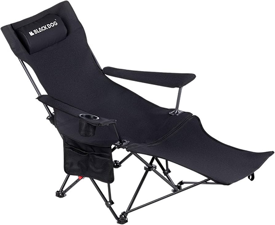 Amazon.co.jp: Blackdog キャンプ椅子 レイチェア 120Kg耐荷重 4段階
