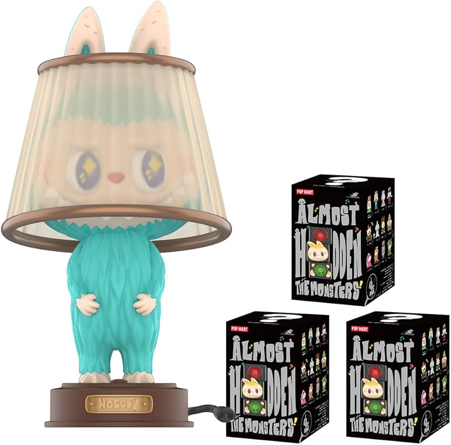 Amazon | POP MART HE MONSTERS Almost Hidden シリーズ【3ピース