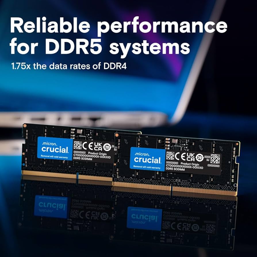 Amazon.co.jp: Crucial ノートPC用増設メモリ 16GB(16GBx1枚) DDR5