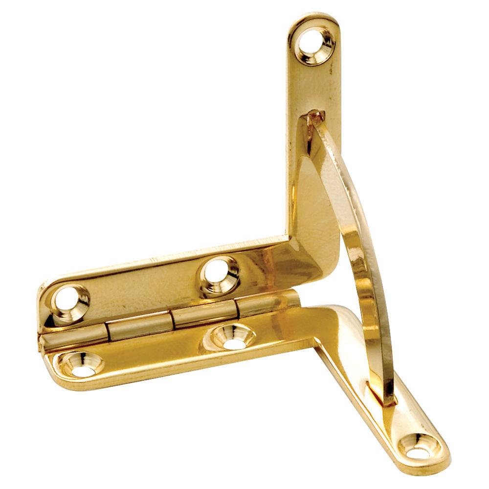 Solid Brass Small-Box Quadrant Hinge 1-1/4