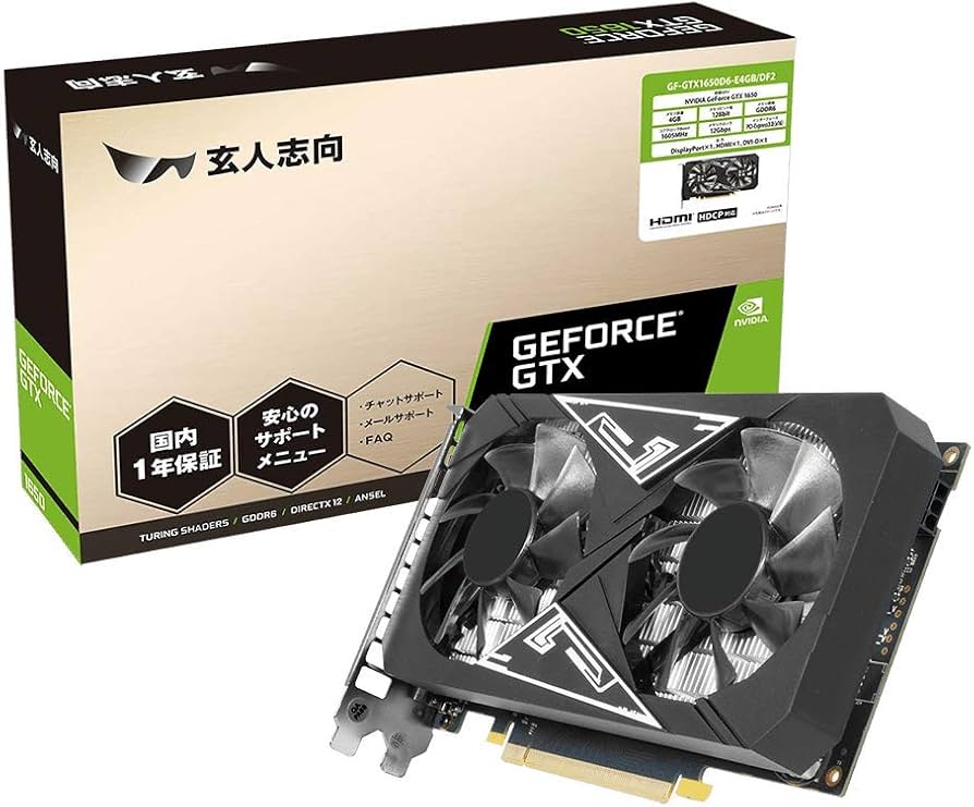 たーちゃん☆ert様】玄人志向 グラフィックボード GG-GTX1660-E6 GG