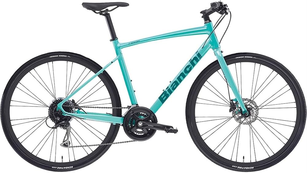 Bianchi ロードバイクフレーム 水色 カーボンフォーク 中古 Bianchi
