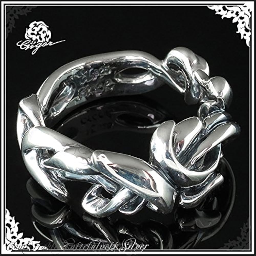 Amazon | [ジゴロウ] GIGOR レセストM シルバー925 リング 7～25号 (7