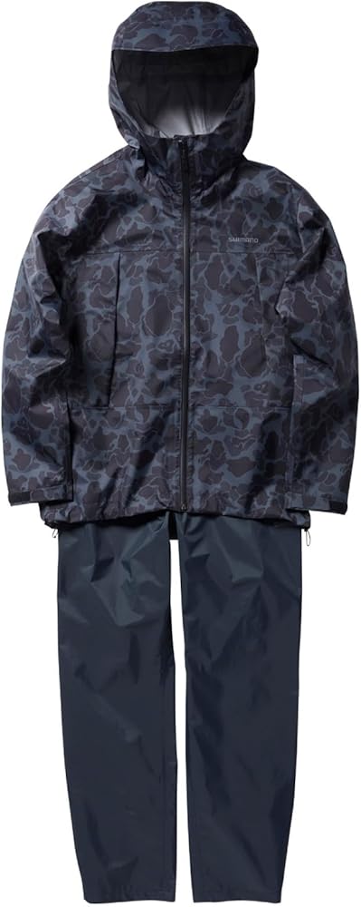 Amazon.co.jp: [シマノ] 3レイヤー レインスーツ RA-047X ブラック