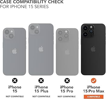 Amazon.com: Rokform - iPhone 15 Pro Max Case, Clear Eagle 3 Series