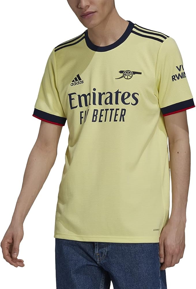 Amazon.com: adidas Men's Arsenal 2021-22 Away Jersey (Pearl