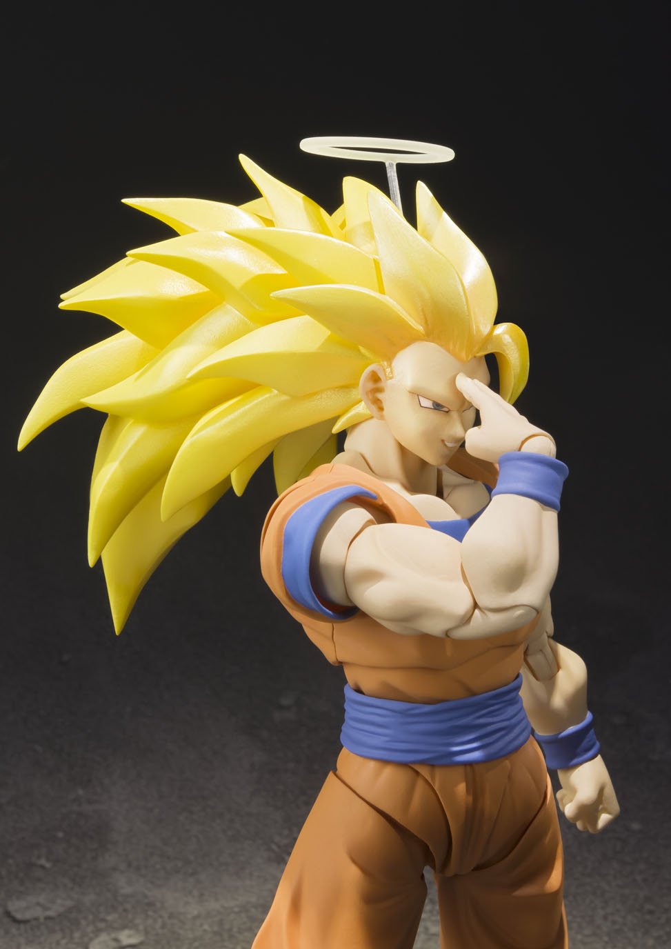 S.H.Figuarts用スーパーサイヤ人3孫悟空カスタムヘッド アニメ.ver