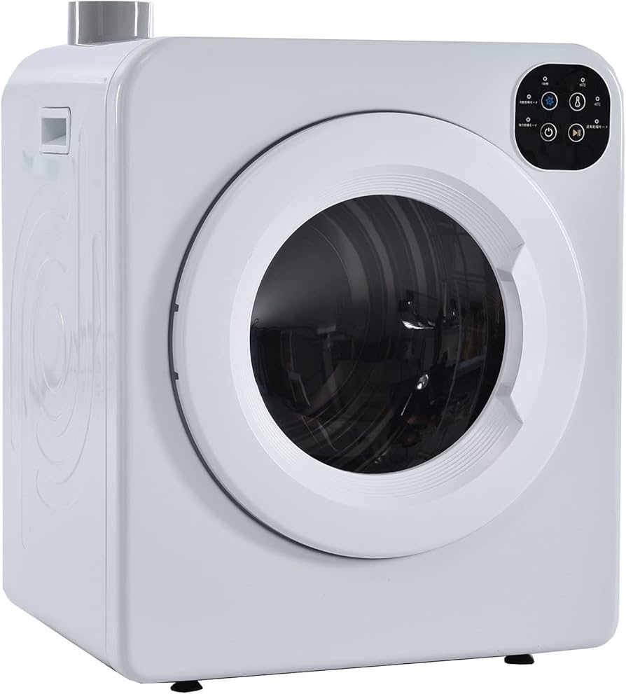 Amazon | 衣類乾燥機 6kg 大容量 家庭用 3つ乾燥モード タッチパネル