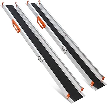 東山産業 スライドスロープ ESK300 アルミ 1.5 ～ 3m車椅子段差解消