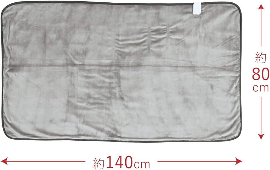 Amazon | [山善] 電気毛布 敷き 電気敷毛布 140×80cm シングル 洗える