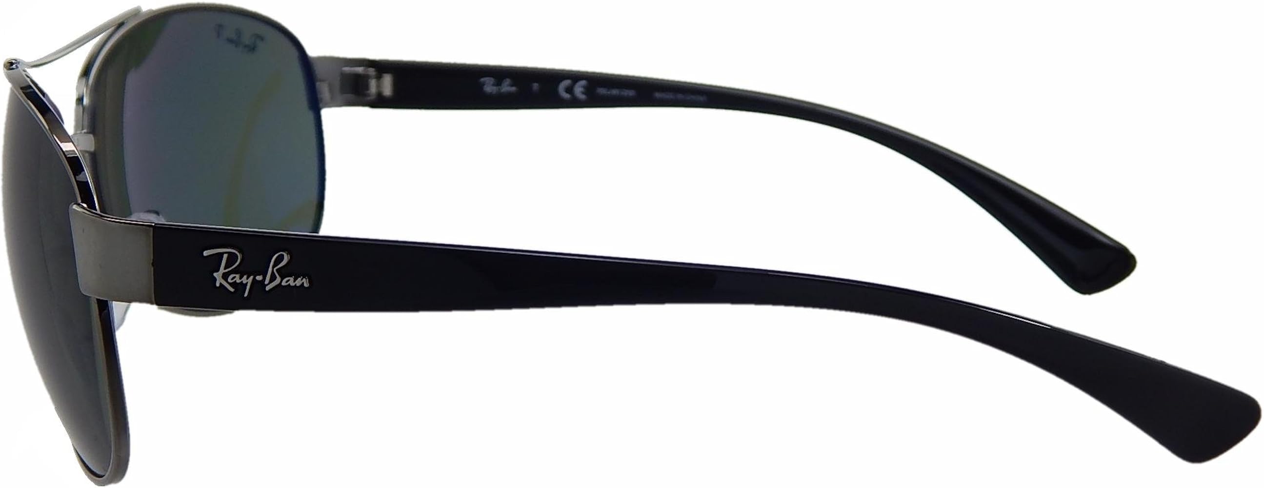 Amazon.com: New Ray Ban RB3386 004/9A Gunmetal/ Green 67mm