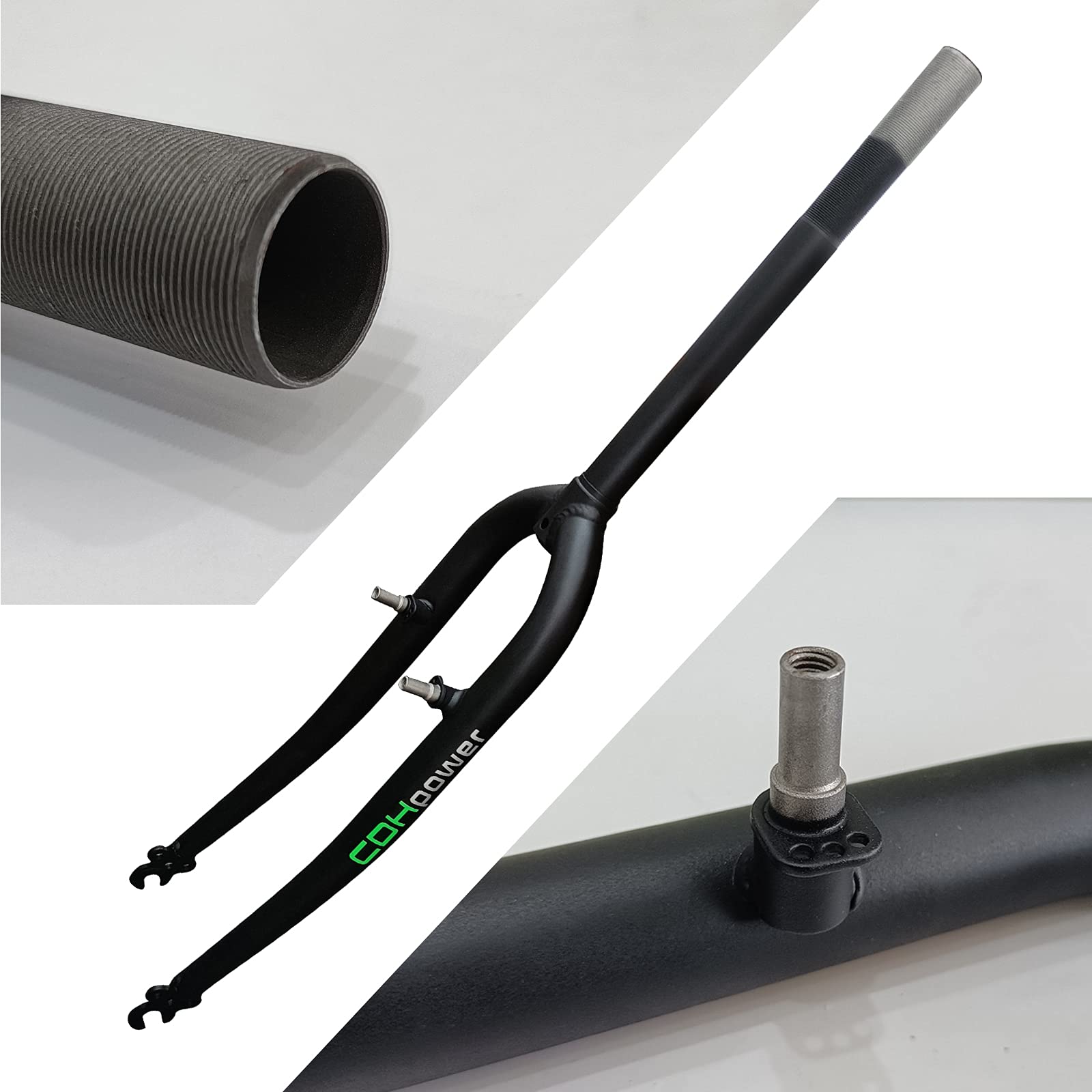 Amazon | DONSP1986 スレッドフォーク 700C OD 1インチ 25.4mm ID 22.2