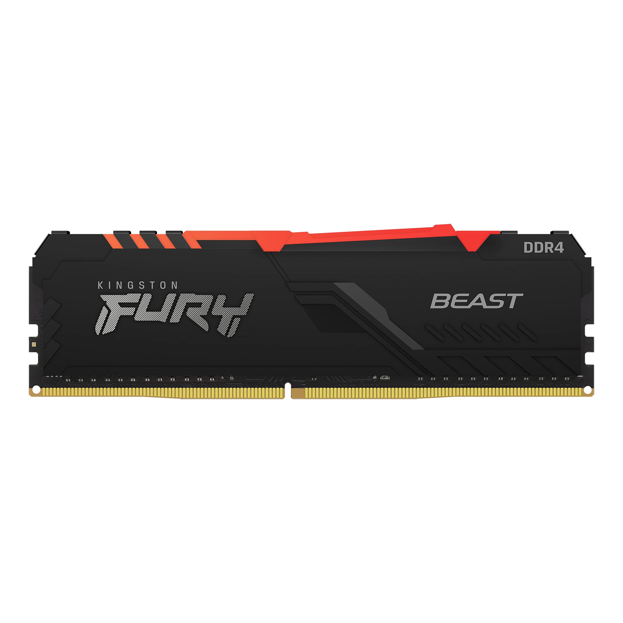 Kingston Fury Beast RGB 8GB 3733MT/s DDR4 CL19 Desktop Memory