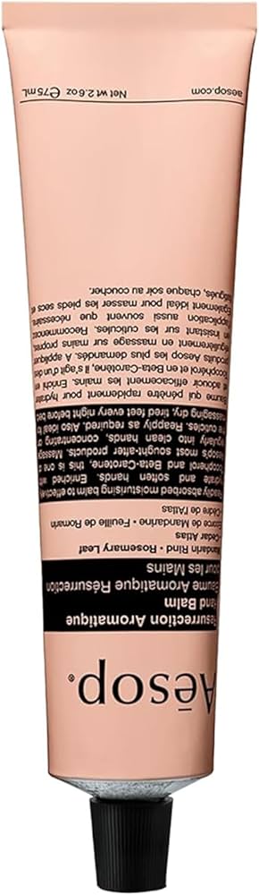 Amazon.com : Aesop Resurrection Aromatique Travel Size Hand Balm