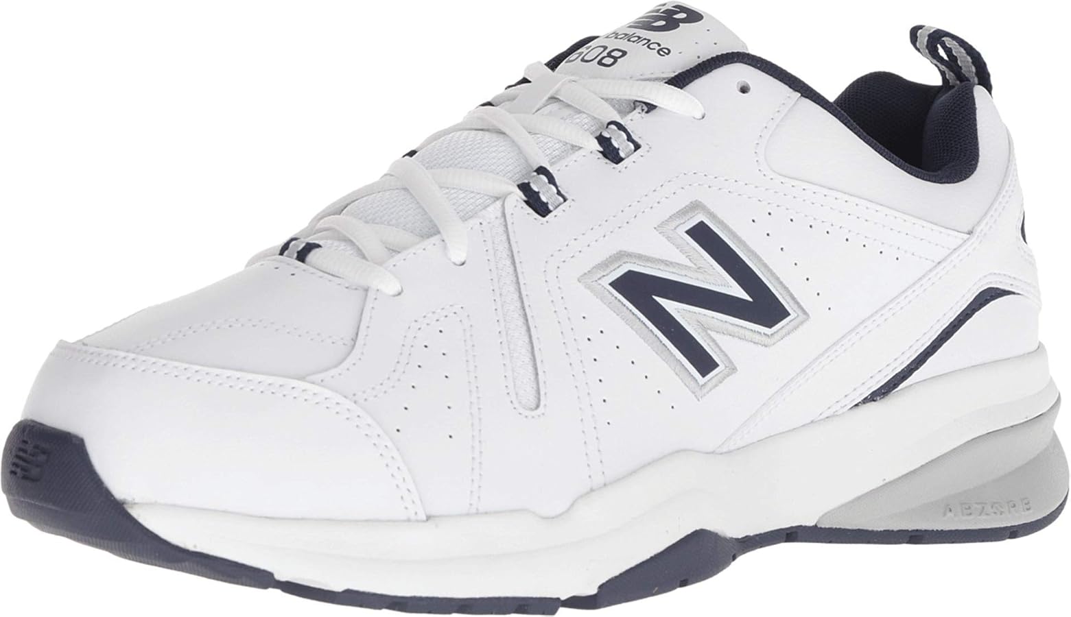 Amazon | New Balance メンズ 608 V5 クロストレーナー, ホワイト