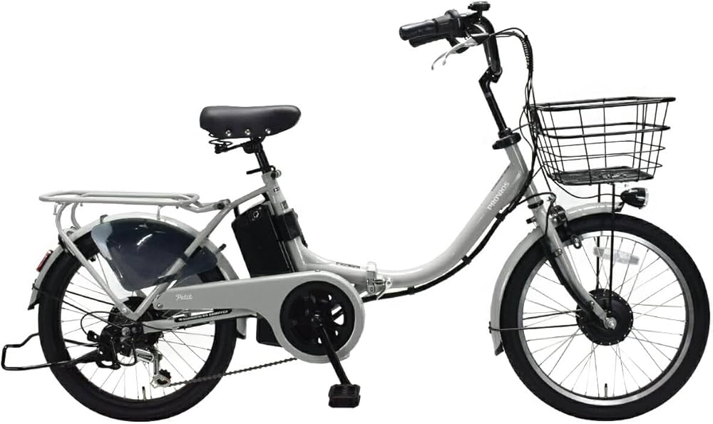 Amazon | 【完全組立済】電動アシスト自転車 折りたたみ 20インチ