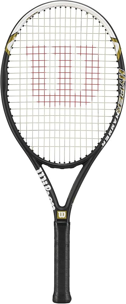 Amazon.com : Wilson Hyper Hammer 5.3 Tennis Racket - Black/White