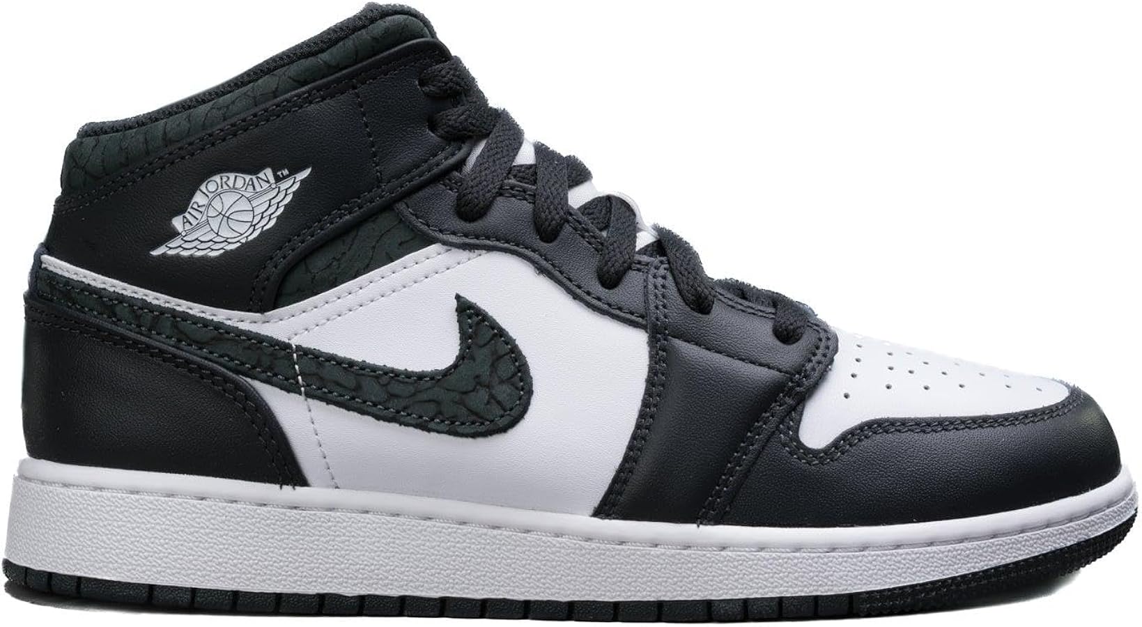 Amazon.com | Air Jordan 1 Mid SE Big Kids' Shoes (FB9909-001, Off