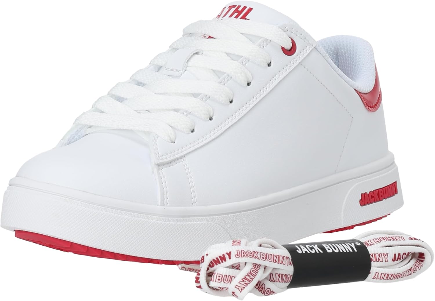 ☆ JACK BUNNY スパイクレス ゴルフシューズ ホワイト系 23.5