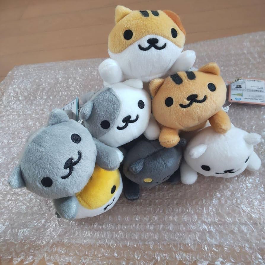 Amazon.co.jp: ねこあつめ ふにゃぐるみ ぬいぐるみ まとめて セット