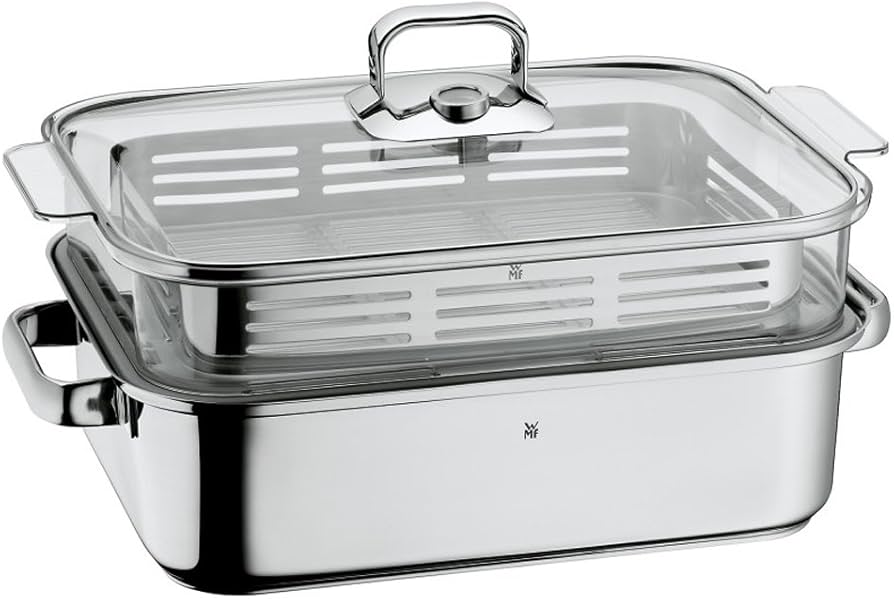 Amazon.com: WMF Vitalis Steamer with Steaming Rack, Lid and