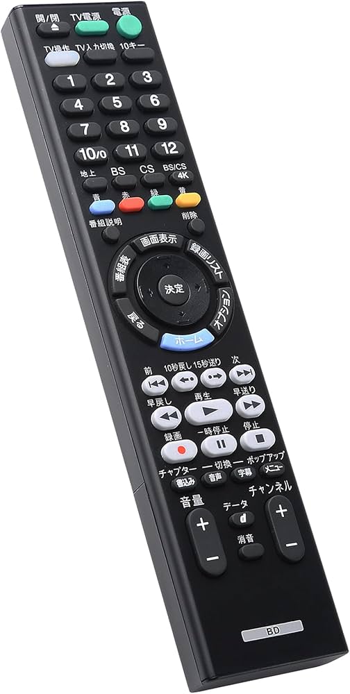 Amazon | ソニー ブルーレイ リモコン RMT-VR501J fit for ブルーレイ