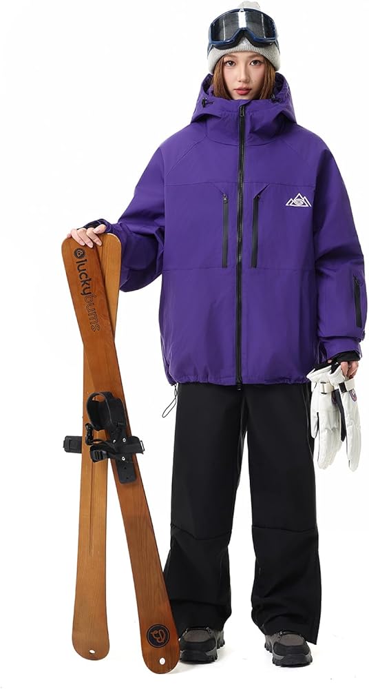 Amazon.co.jp: [EASLADY] スキーウェア 上下セット メンズ レディース