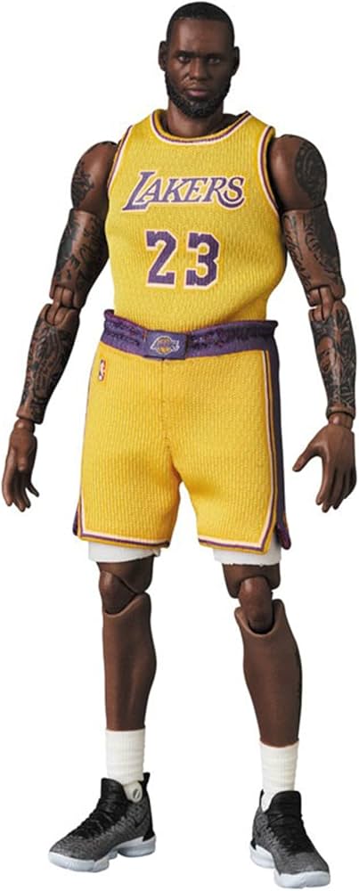 Amazon.co.jp: NBA L.A.レイカーズレブロンジェームズアクション