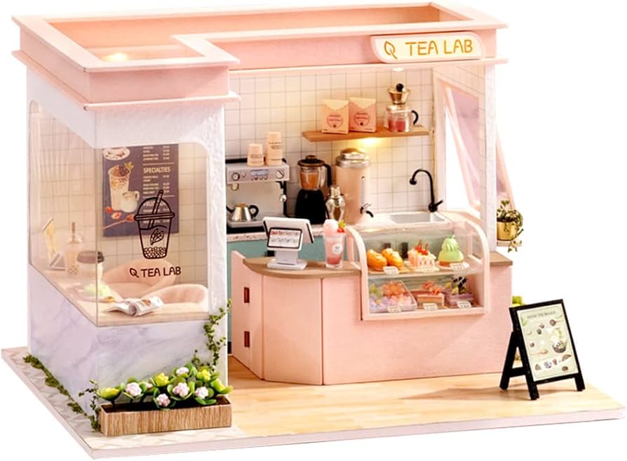 Amazon | moin moin 1/24 ドールハウス ミニチュア DIY 手作りキット