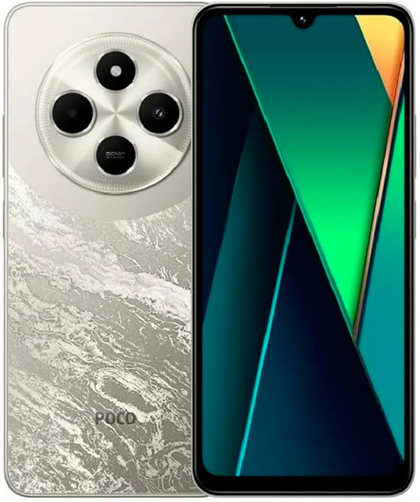 Xiaomi POCO c75 Mobile, Gold (8GB Ram+256GB) | Mediatek Helio G81