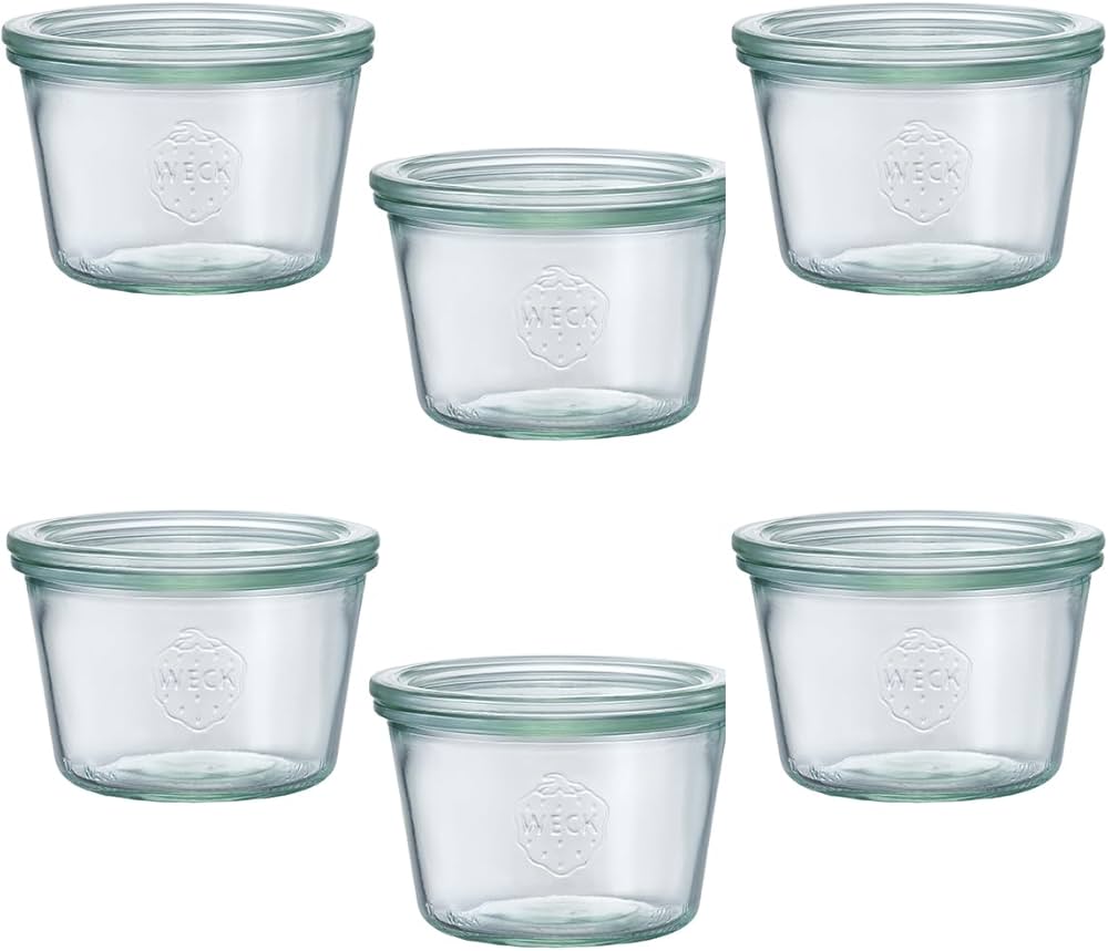 Amazon｜WECK キャニスター ガラスキャニスター 保存容器 保存瓶 (Mold