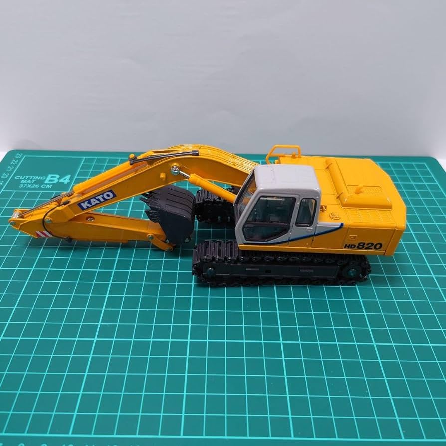 加藤 ショベルカー 建機 レトロ ミニチュア パワーショベル Toy Car