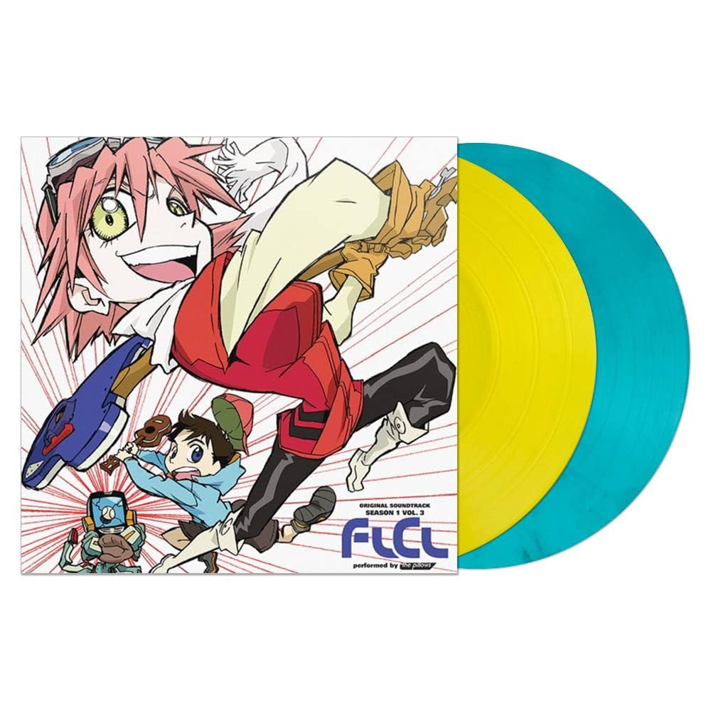 Amazon.com: FLCL Season 1 Vol. 3 Yellow/Blue 2LP Original