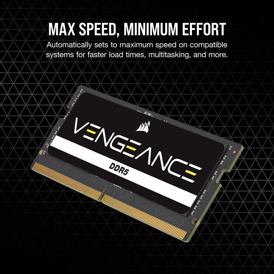 Amazon.com: CORSAIR Vengeance SODIMM DDR5 RAM 16GB (1x16GB