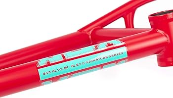 Amazon | (BMX フレーム) BSD ALVX AF FRAME フラットレッド TT20.8