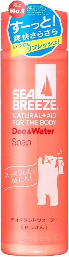 Amazon.co.jp: シーブリーズ デオ&ウォーター せっけんの香り 160ml
