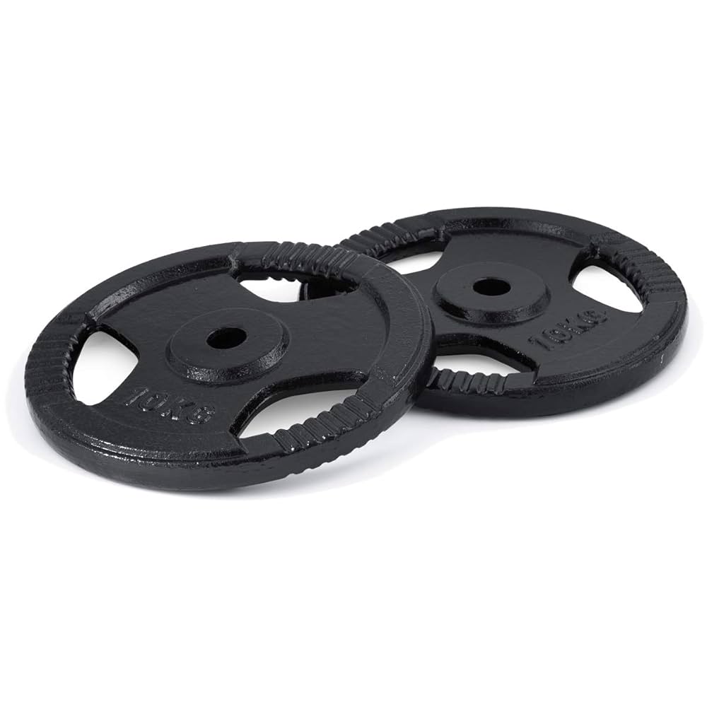 アウトレット バーベルプレート20kg 2枚 10kg 、20kg各2枚、28mm用