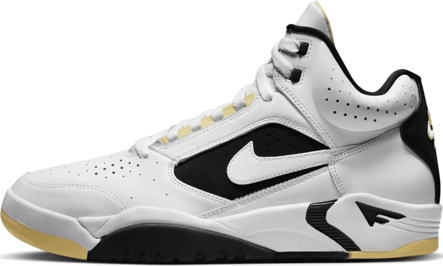 Amazon.com | Nike Nike Air Flight Lite Mid SneakerMen's, White
