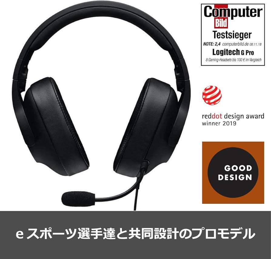 Amazon.co.jp: Logicool G ゲーミングヘッドセット G-PHS-001 ブラック