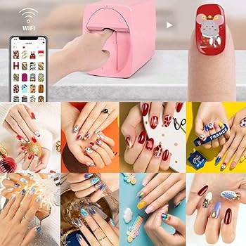 Amazon.co.jp: スマート3Dネイルアートプリンター、無料のモバイル